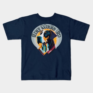 dog mode on Kids T-Shirt